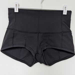 Lululemon hot yoga shorts black size 10 Luon